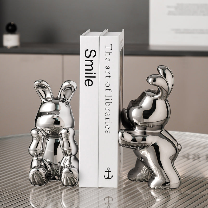 Creative Rabbit Bookend