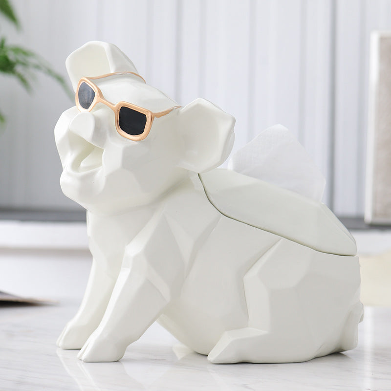 Creative Pig-Shaped Tissue Box