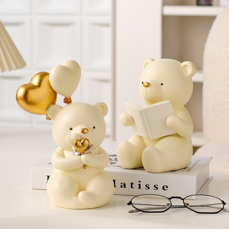 Couple Bear Bookends