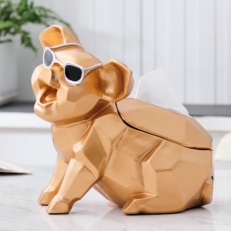 Creative Pig-Shaped Tissue Box