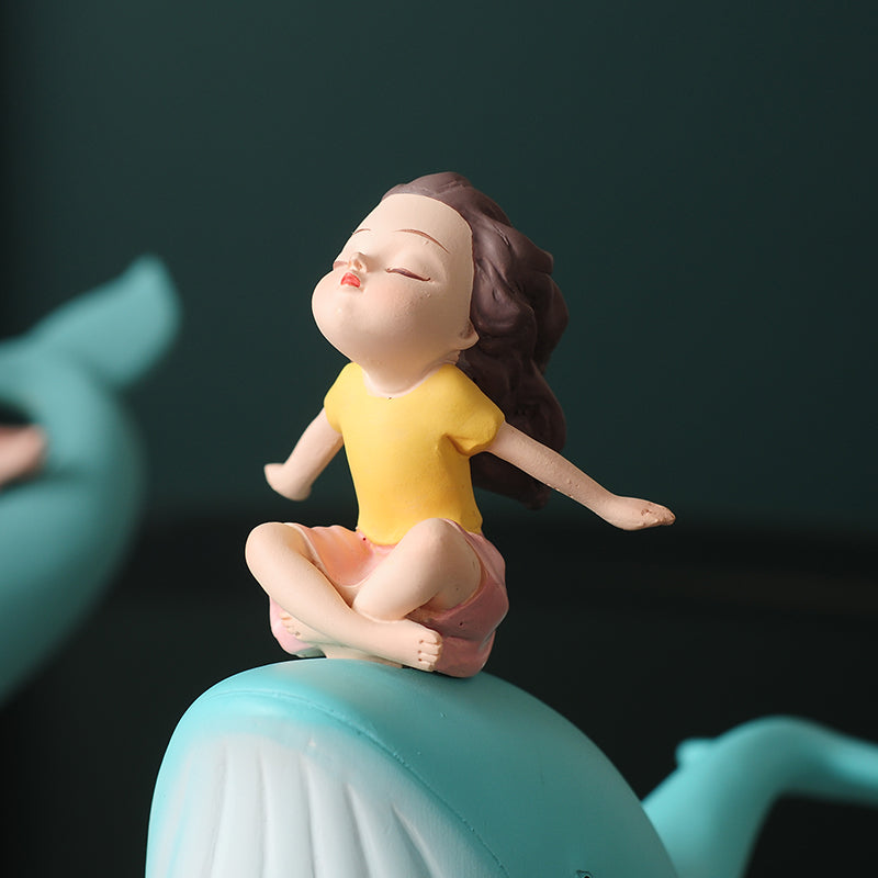 Elegant Whale Figurine