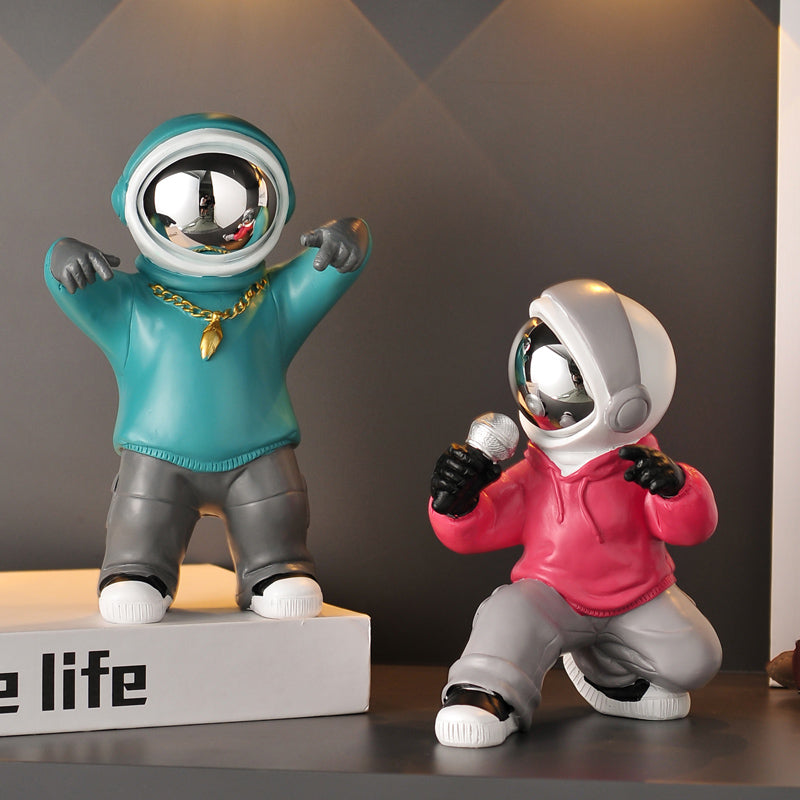 Hip Hop Astronaut Statue