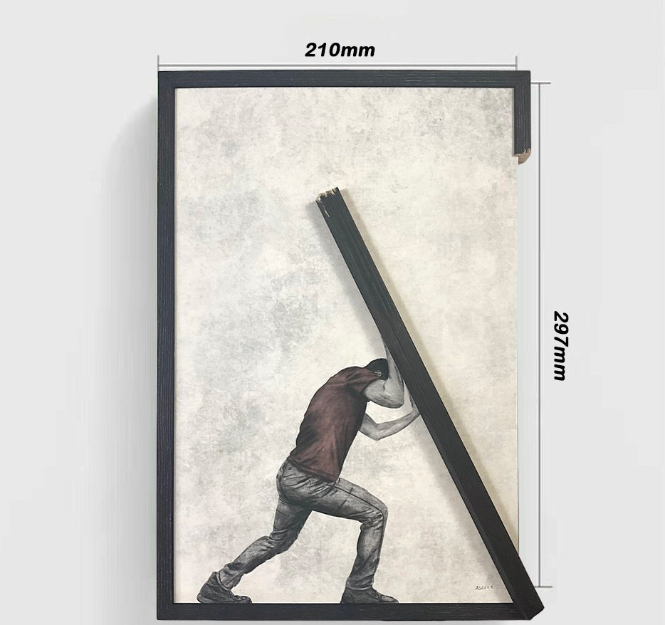 Wall-Mounted Decorative Art - The Art of Destruction