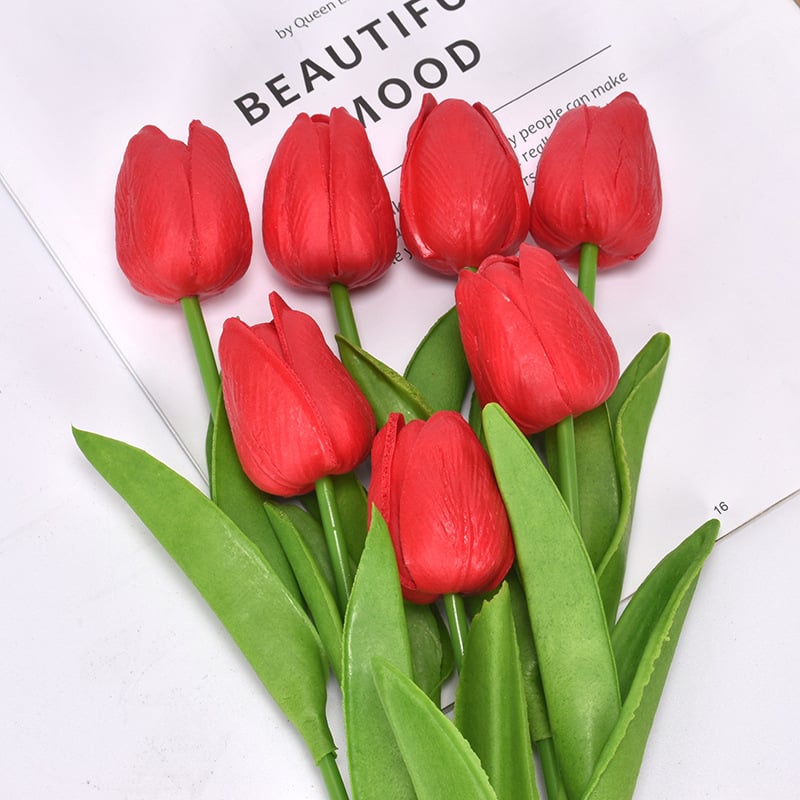 ✨This Week's Special Price $24.99💥UV Resistant Lifelike Artificial Tulips Flowers💐