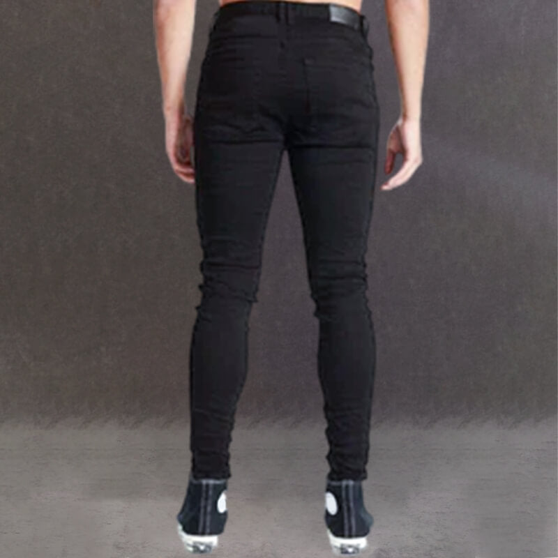 Slim Fit Denim Stretch Jeans for Men