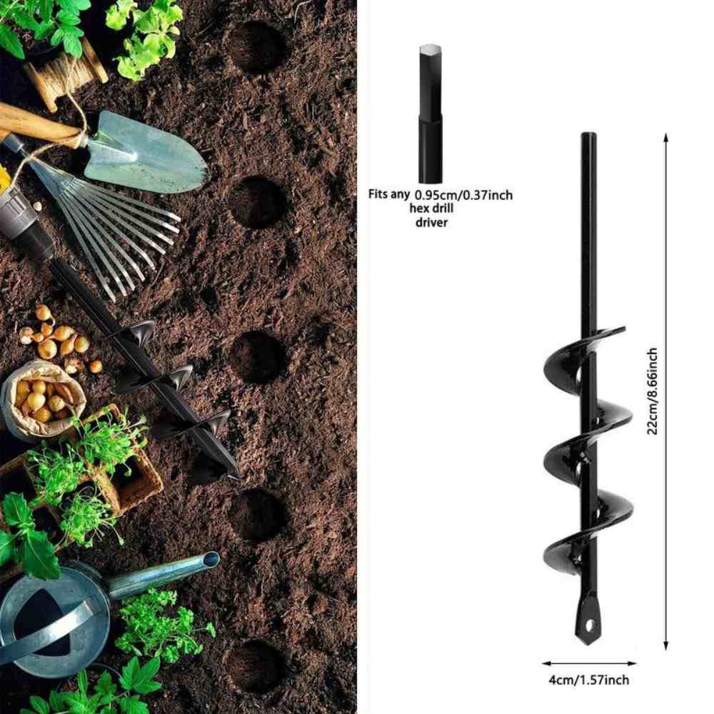 💥 Spiral Garden Drill Bit