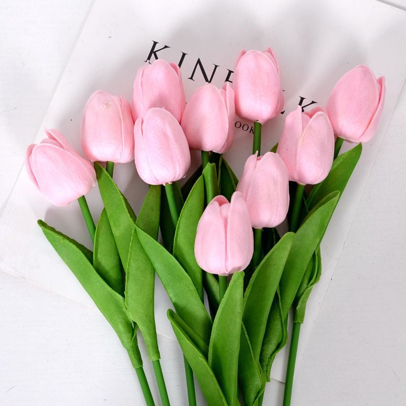 ✨This Week's Special Price $24.99💥UV Resistant Lifelike Artificial Tulips Flowers💐