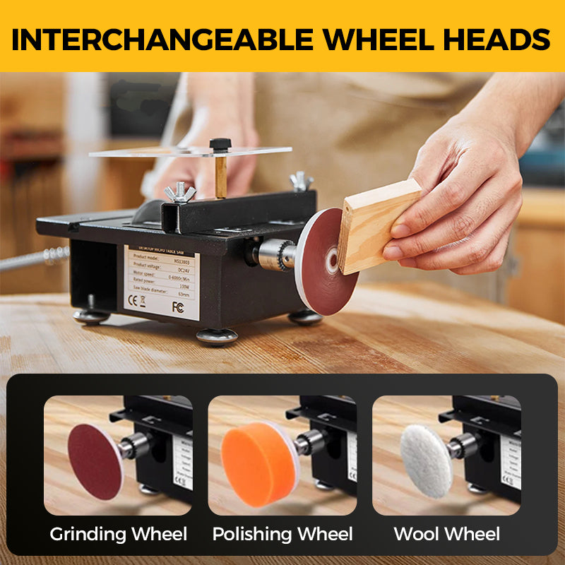 Multi-functional Mini Precision Table Saw