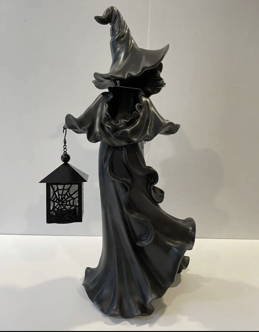 🎃Early Halloween Sale-Black Witch With Lantern