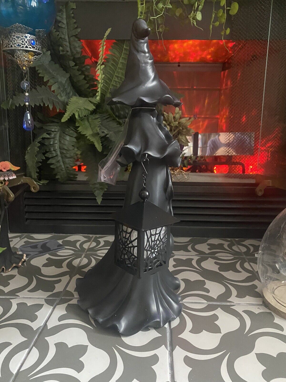 🎃Early Halloween Sale-Black Witch With Lantern
