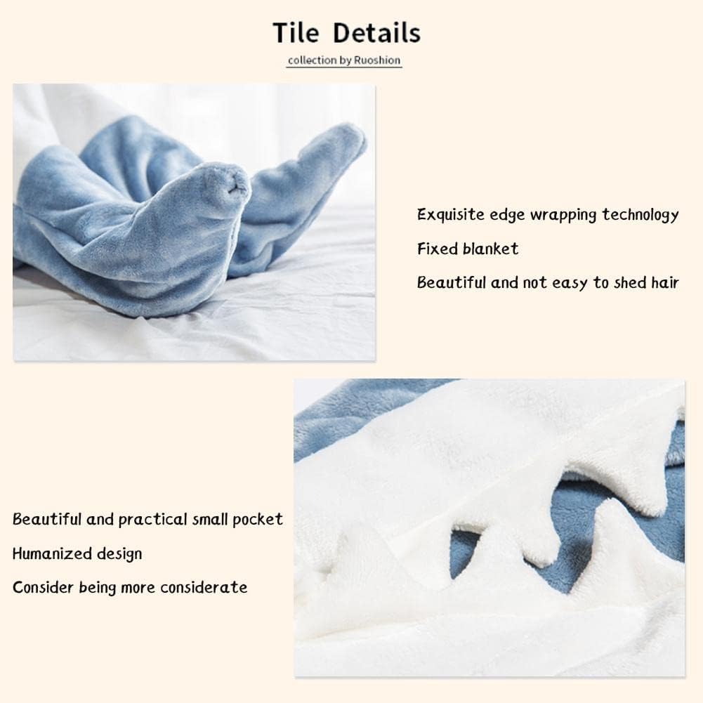 🎇Best Gift of 2025 50% OFF 🐬 Shark Blanket Flannel Loungewear