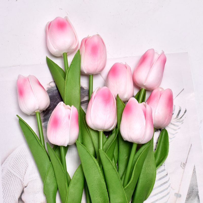 ✨This Week's Special Price $24.99💥UV Resistant Lifelike Artificial Tulips Flowers💐