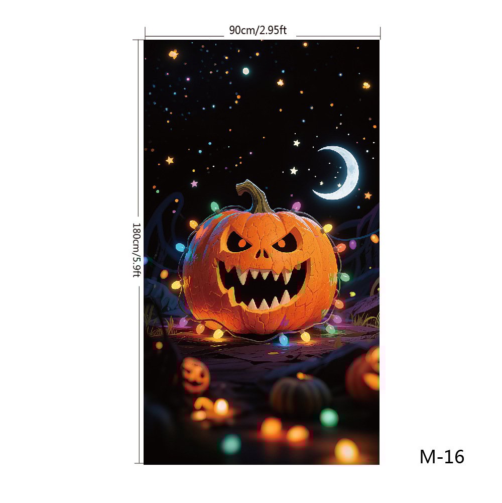 ๐2025 Christmas and Halloween front door decoration