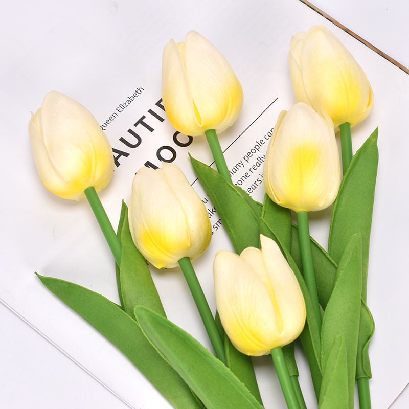 ✨This Week's Special Price $24.99💥UV Resistant Lifelike Artificial Tulips Flowers💐