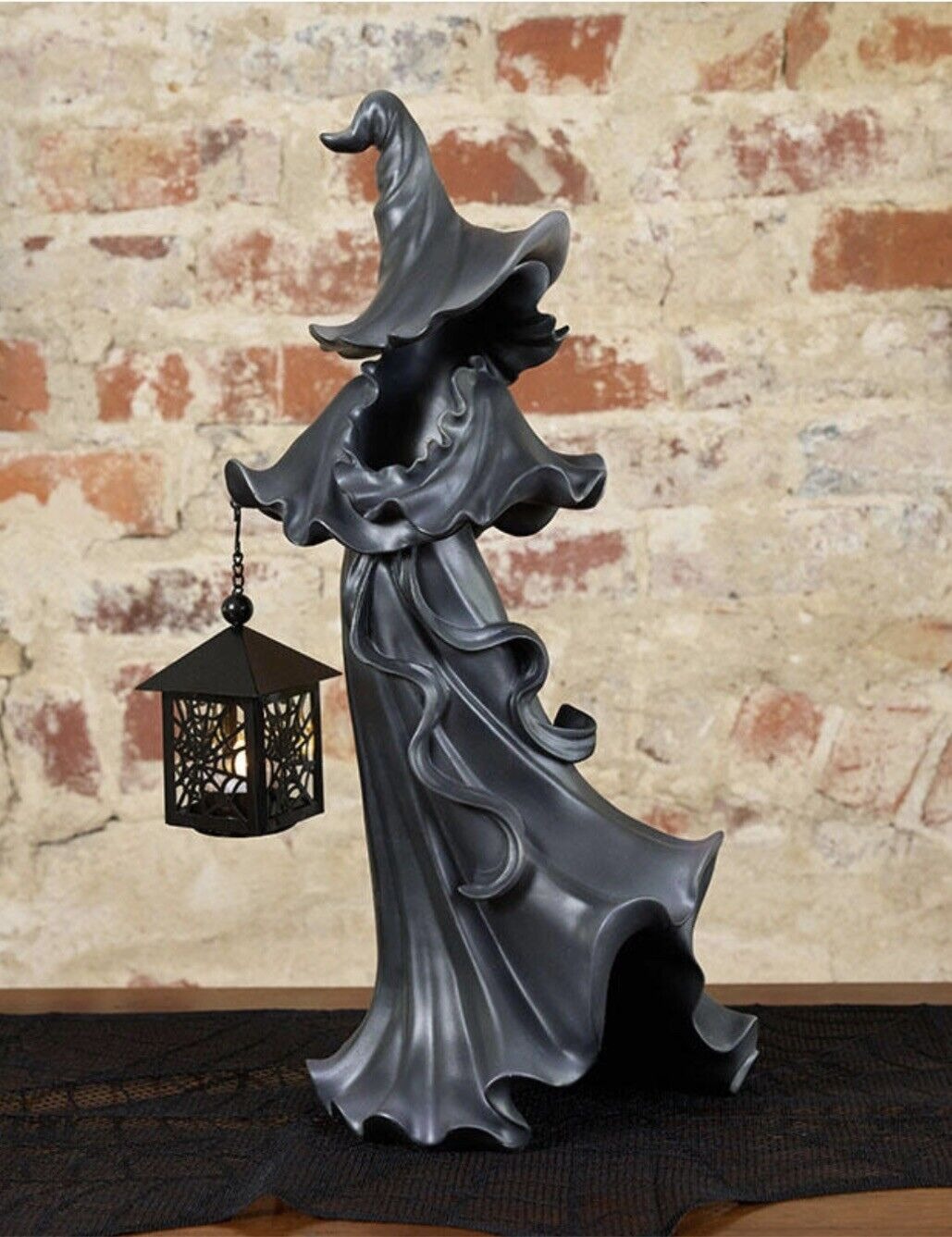 🎃Early Halloween Sale-Black Witch With Lantern