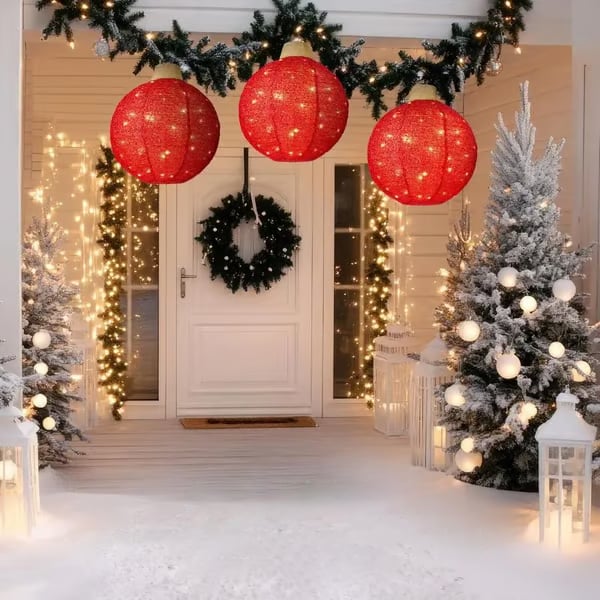 🎄Hanging Pop-Up Outdoor Christmas Ornaments