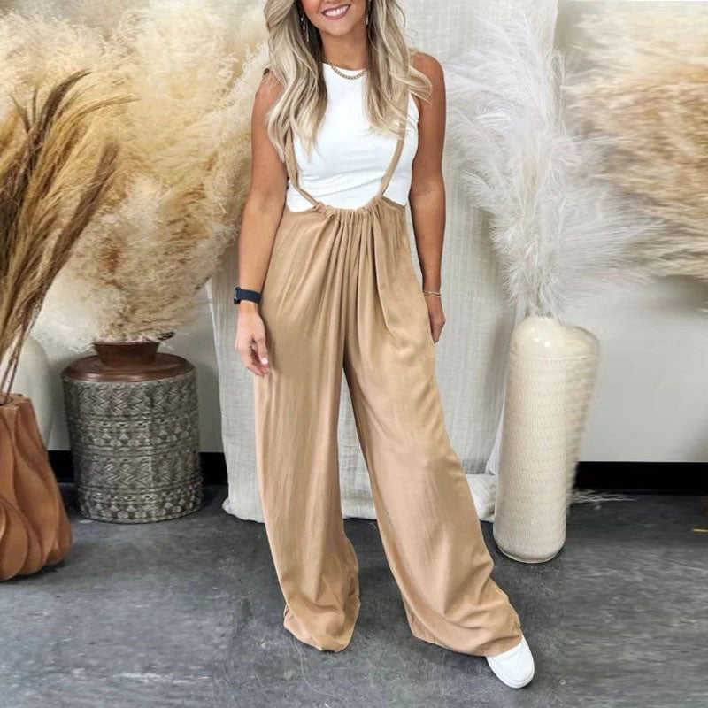 Stylish Suspender Jumpsuit