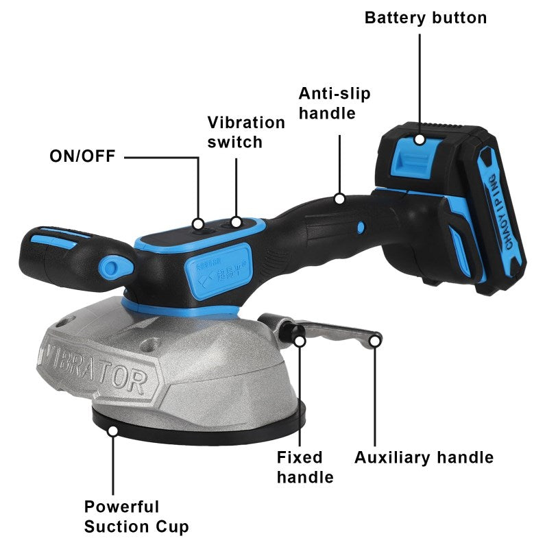 Electric tile laying machine