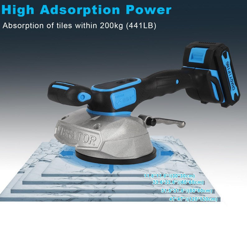 Electric tile laying machine