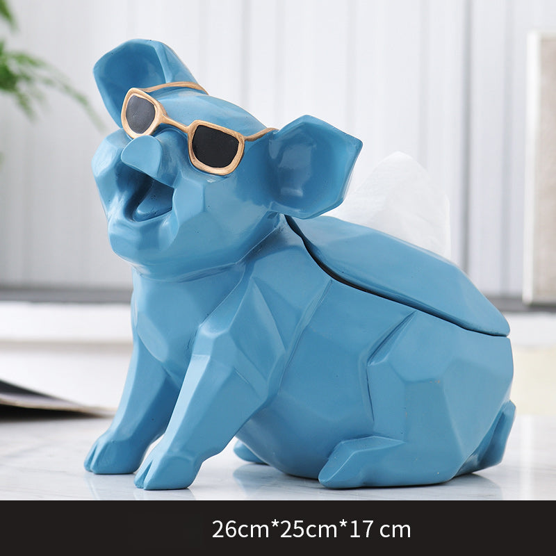 Creative Pig-Shaped Tissue Box