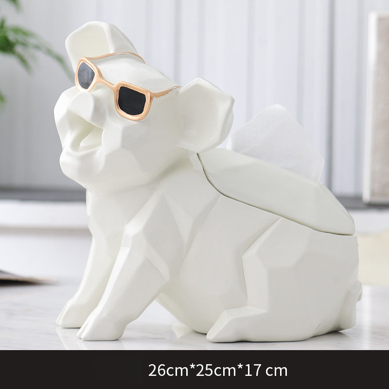 Creative Pig-Shaped Tissue Box
