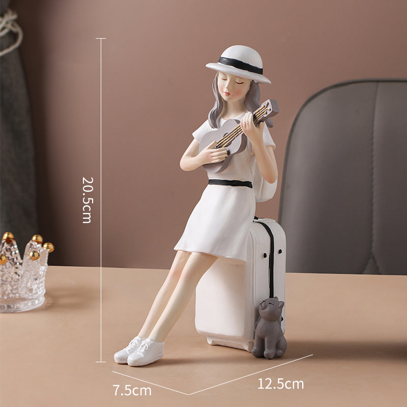 Elegant Girl Figurine
