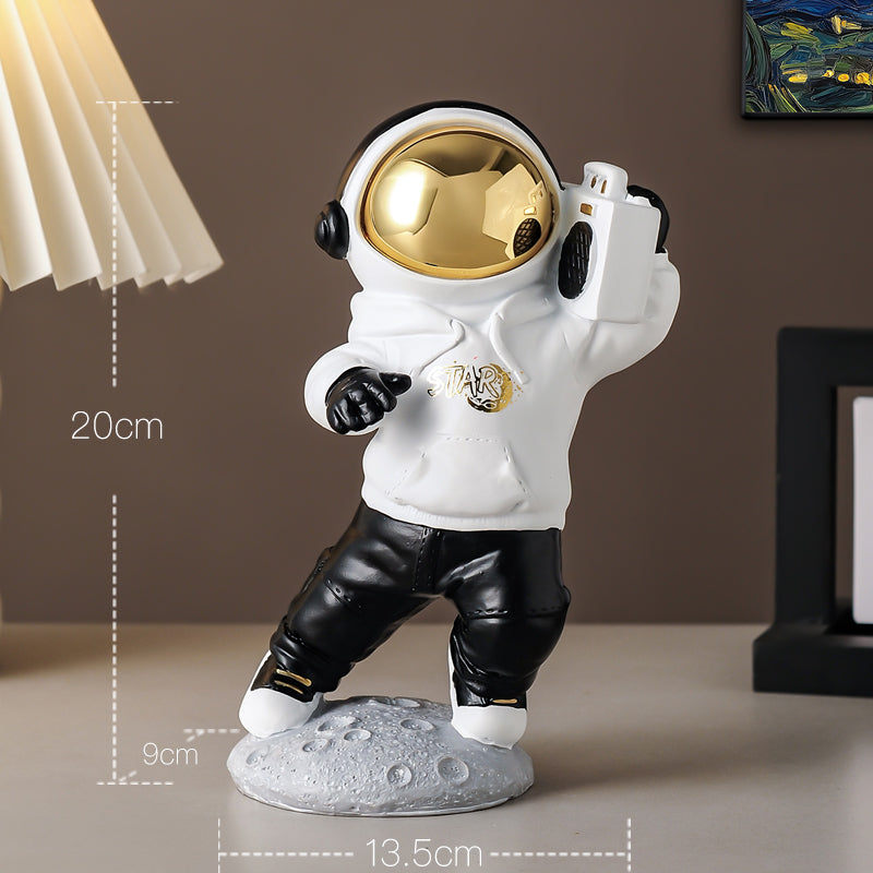 Black Gold Hip-Hop Astronaut