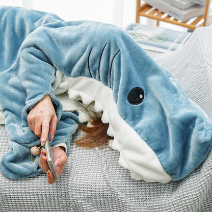 🎇Best Gift of 2025 50% OFF 🐬 Shark Blanket Flannel Loungewear