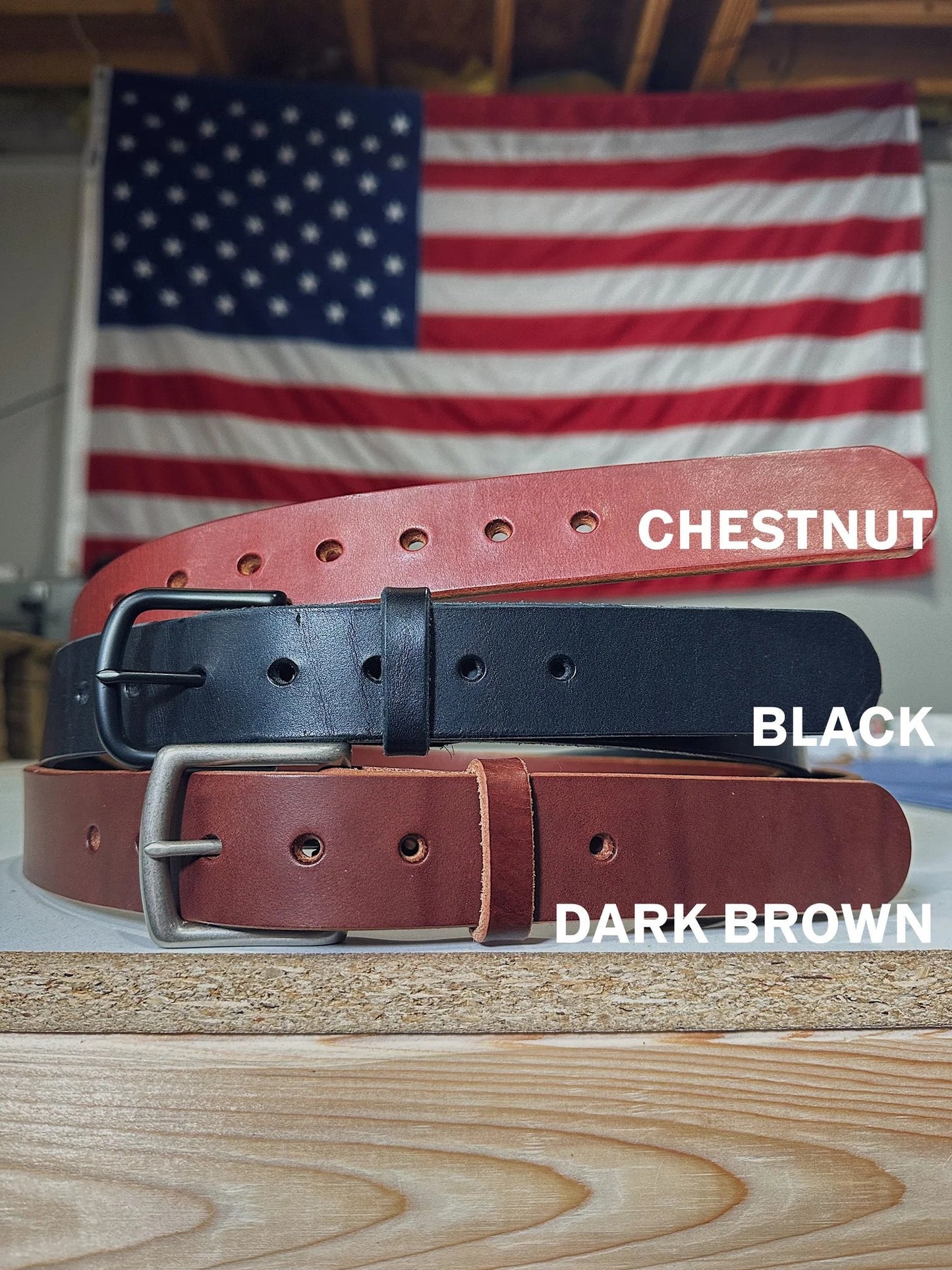 (🔥Last Day Sale Only $31.98) - Handmade full-grain leather belt