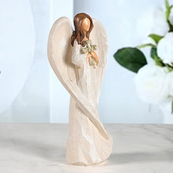 Graceful Prayer Angel Sculpture – A Symbol Of Hope And Serenity