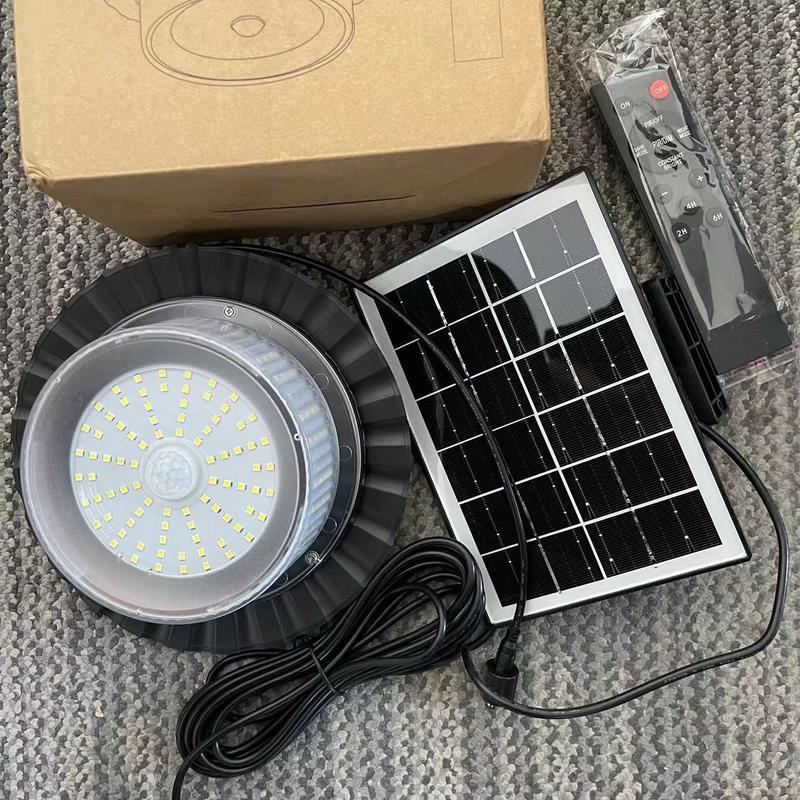 🔥224-LED Solar Pendant Light with Moving Sensor