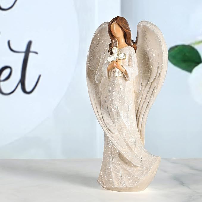 Graceful Prayer Angel Sculpture – A Symbol Of Hope And Serenity