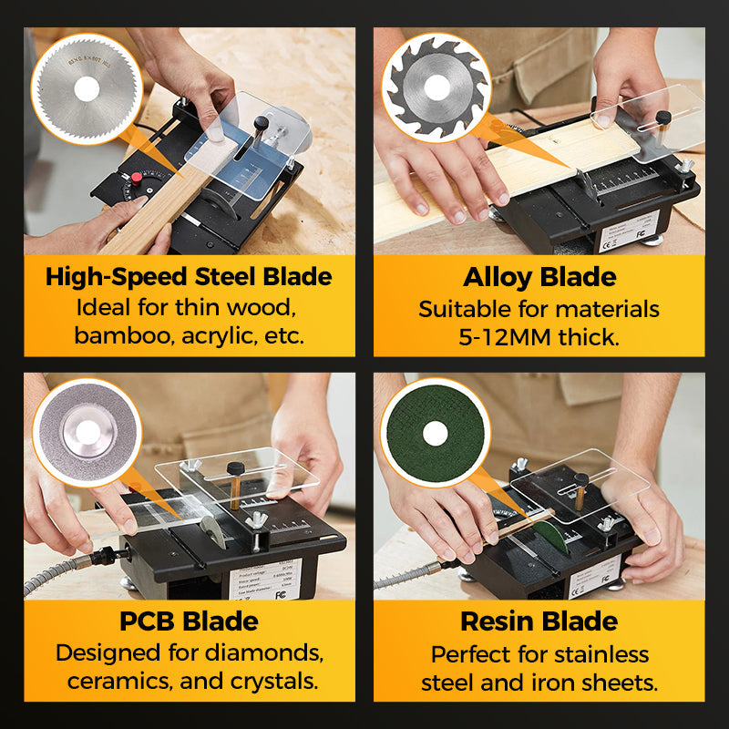 Multi-functional Mini Precision Table Saw