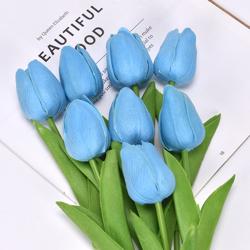 ✨This Week's Special Price $24.99💥UV Resistant Lifelike Artificial Tulips Flowers💐