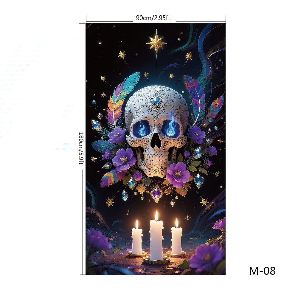 ๐2025 Christmas and Halloween front door decoration