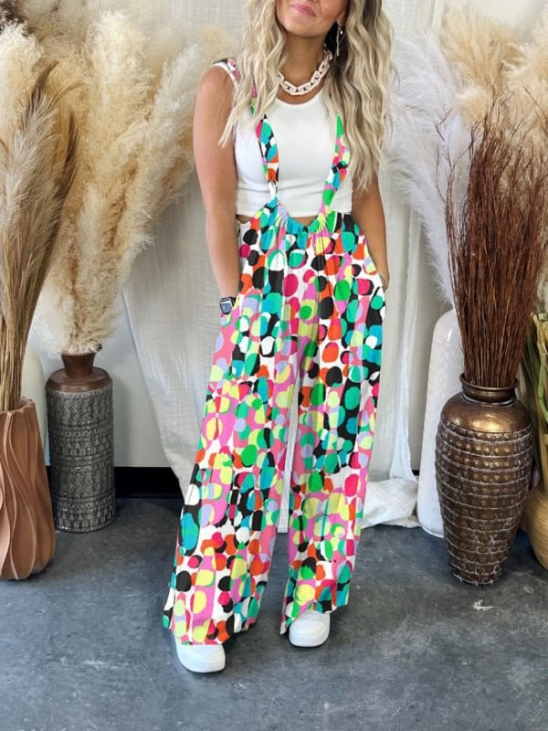 Stylish Suspender Jumpsuit