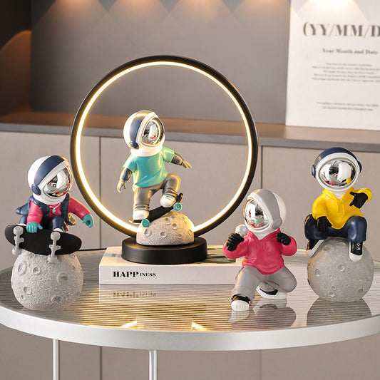Hip Hop Astronaut Statue
