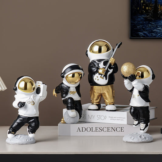 Black Gold Hip-Hop Astronaut