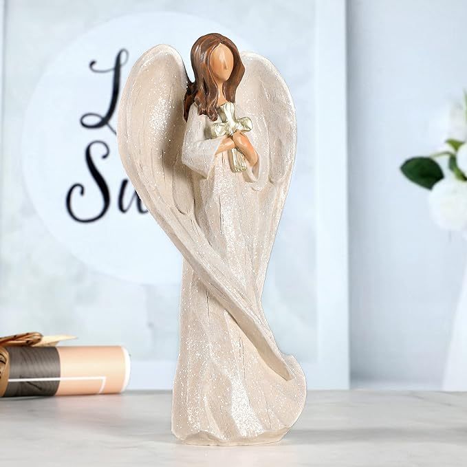 Graceful Prayer Angel Sculpture – A Symbol Of Hope And Serenity