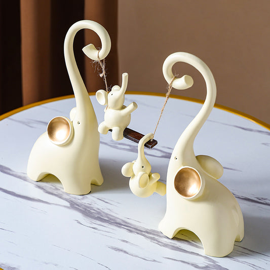 Creative Minimalist Elephant Décor
