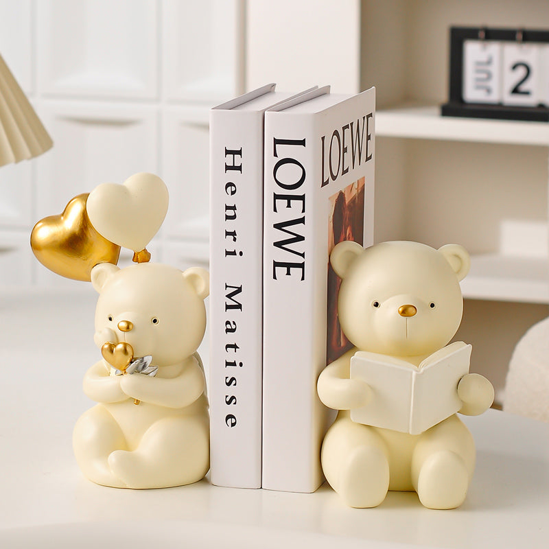 Couple Bear Bookends