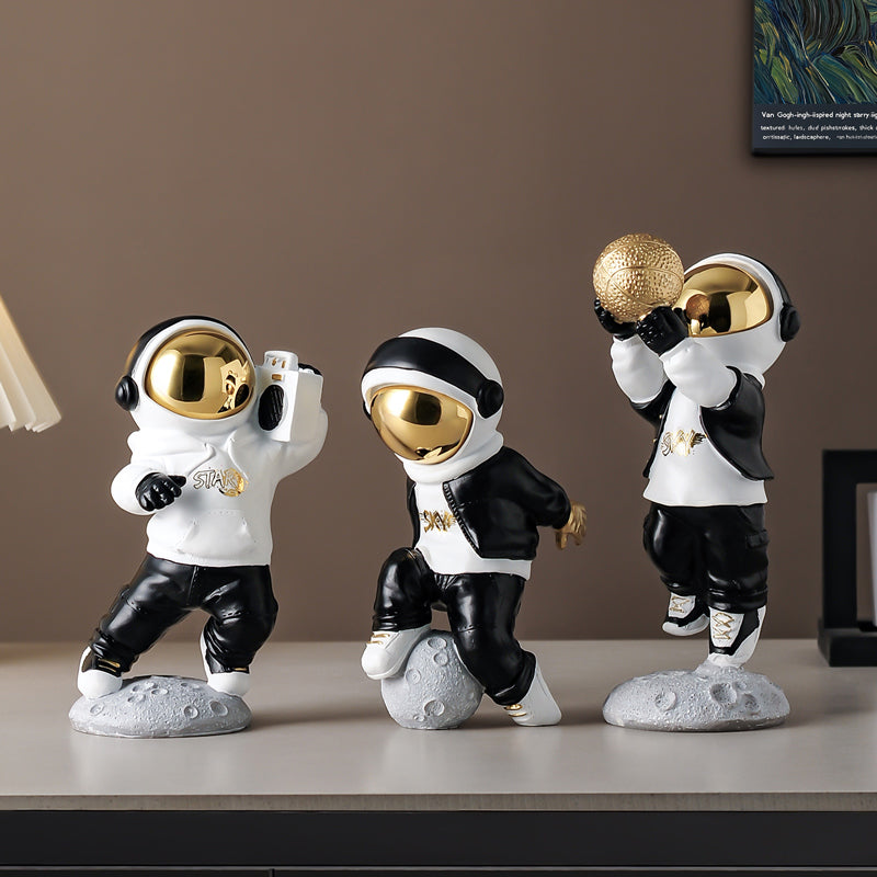 Black Gold Hip-Hop Astronaut