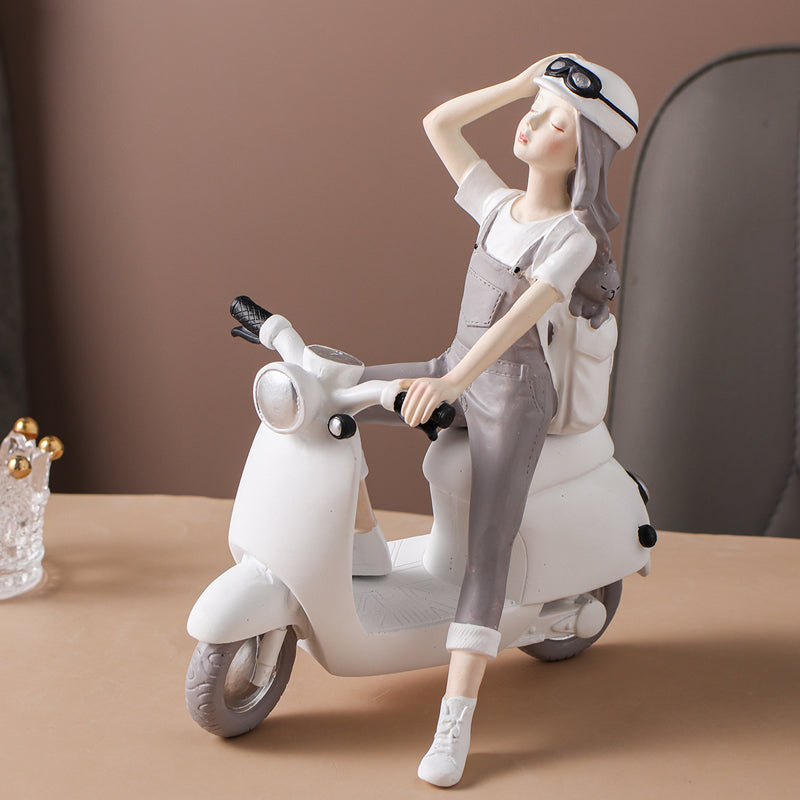 Elegant Girl Figurine