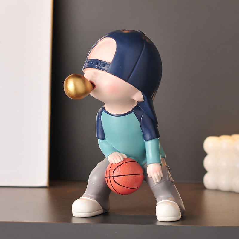Sports Boy Figurine