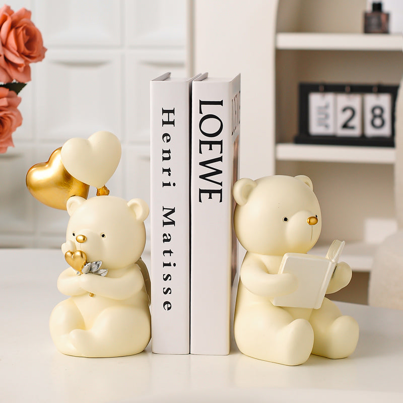 Couple Bear Bookends