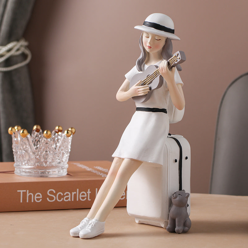Elegant Girl Figurine
