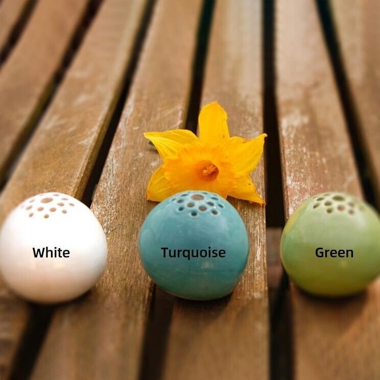 🎁Handmade Vase Flower Stone Table Decor