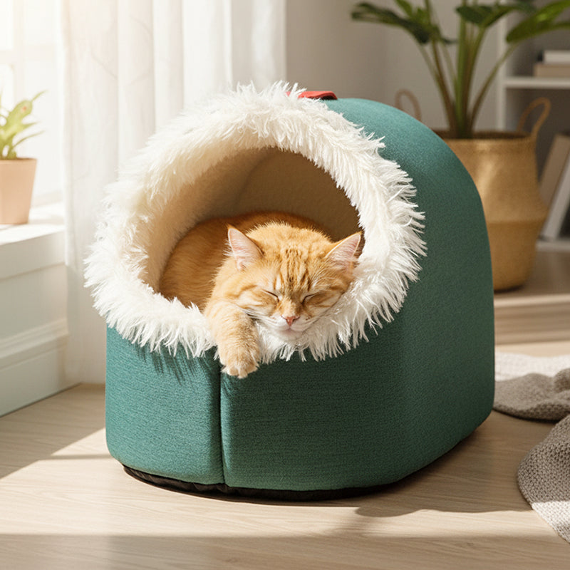 💥HOT SALE 50% OFF🐾Winter Warm Pet Cave Bed