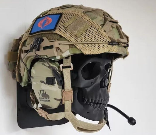 3D Skull Helmet Display Package