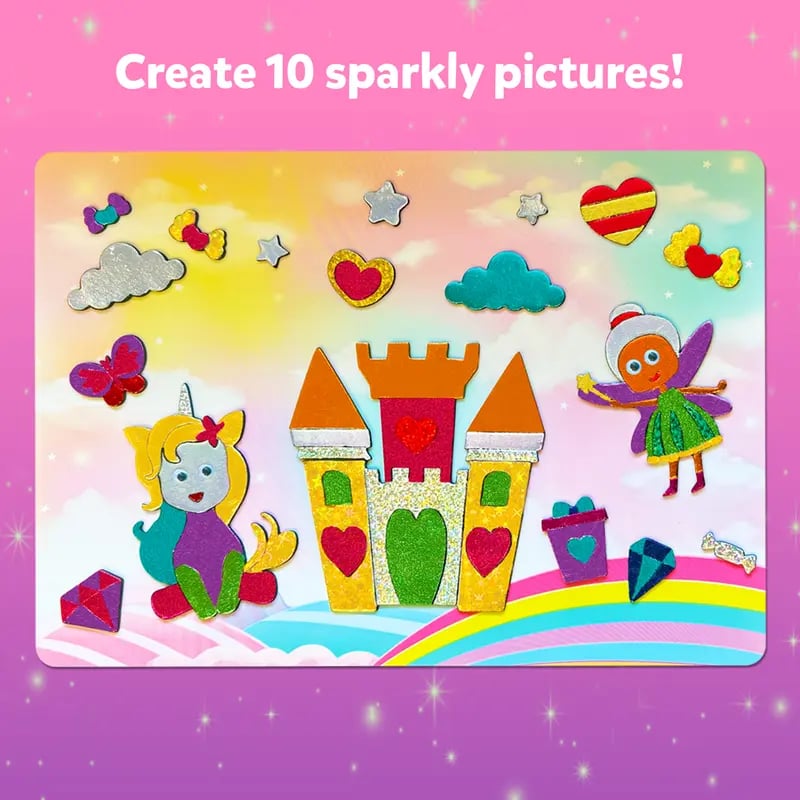 🏆Flash Sale⚡ 50K+ SOLD!💥Foil Art & Craft Activity 🤲💓No Mess Art Kit